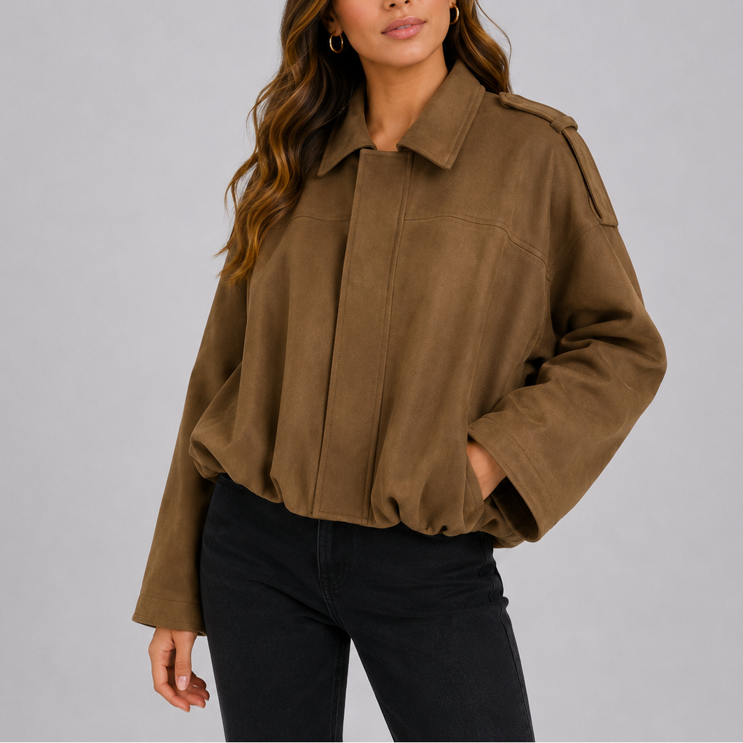 Latisha Cropped Utility Jacket
