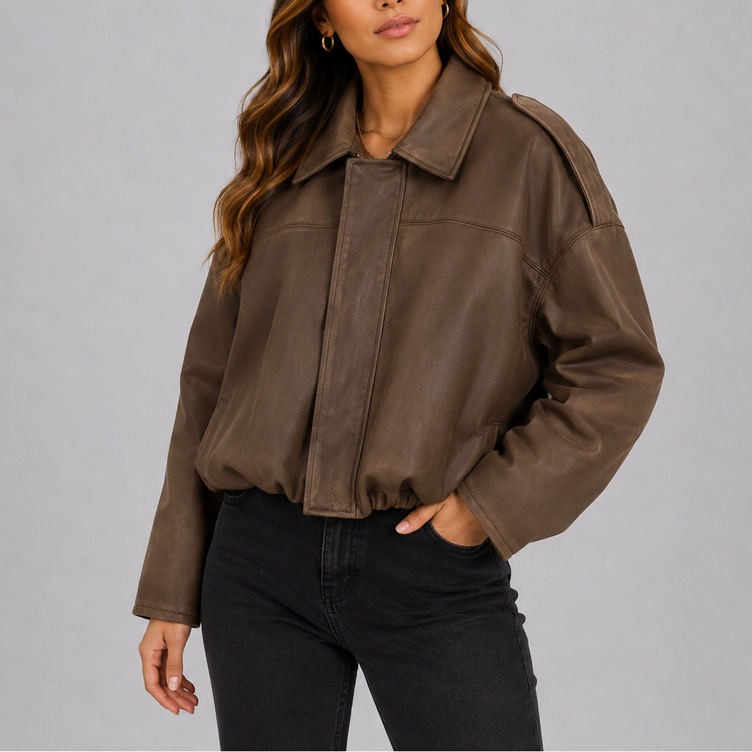 Latisha Cropped Utility Jacket