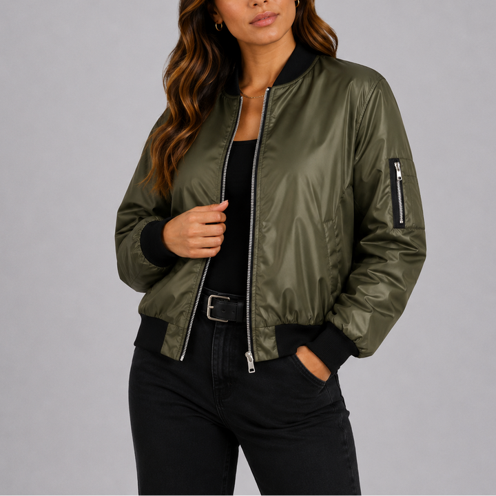 Reverie Utility Bomber Jacket