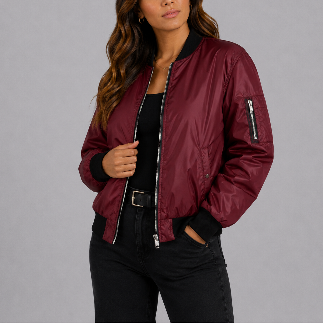 Reverie Utility Bomber Jacket