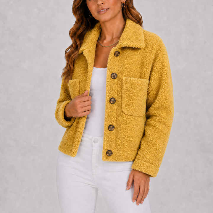 Sabella Textured Button Jacket