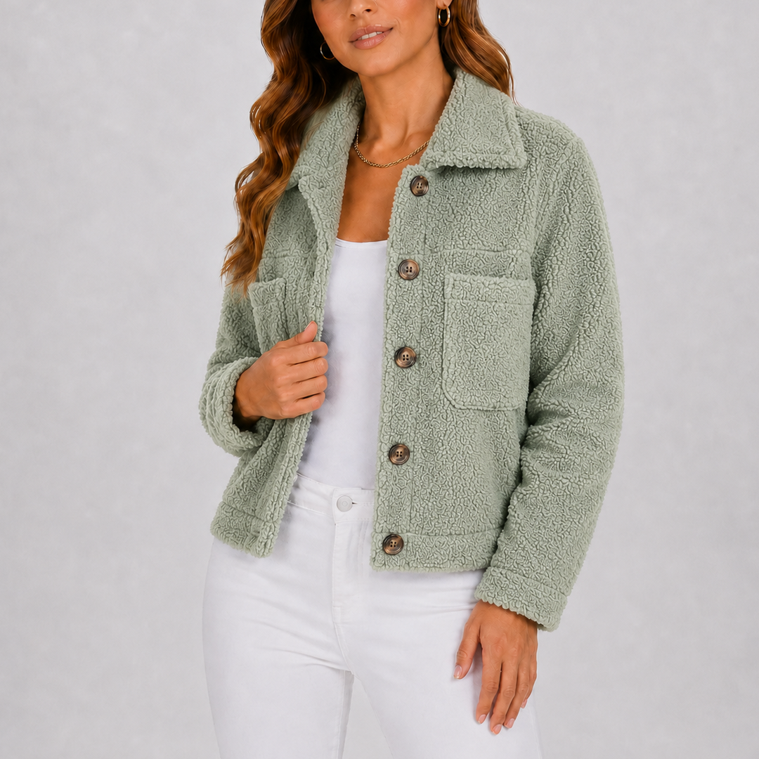 Sabella Textured Button Jacket