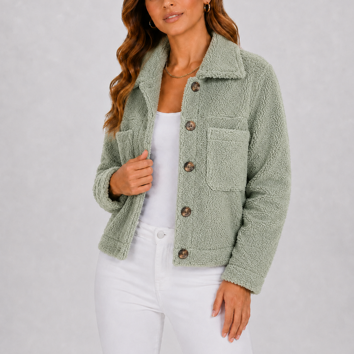 Sabella Textured Button Jacket