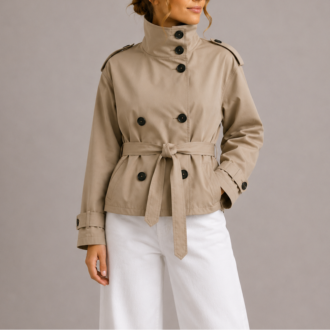 Ursina Belted Trench Jacket