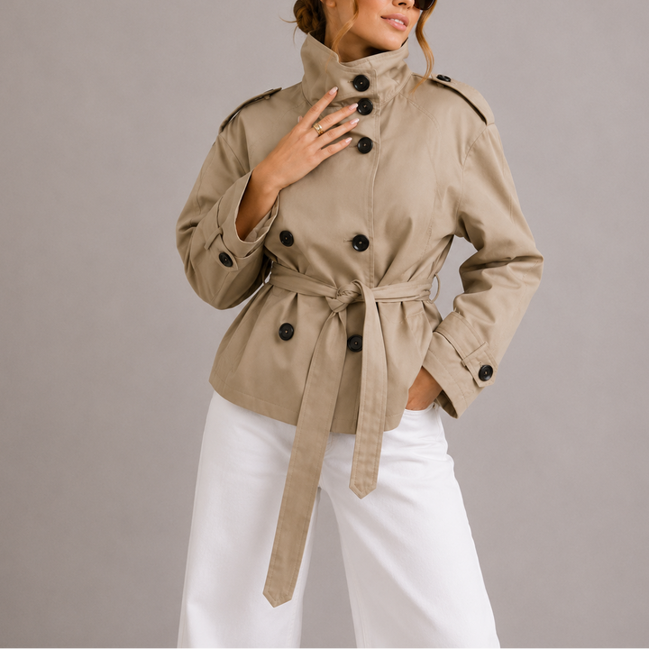 Ursina Belted Trench Jacket