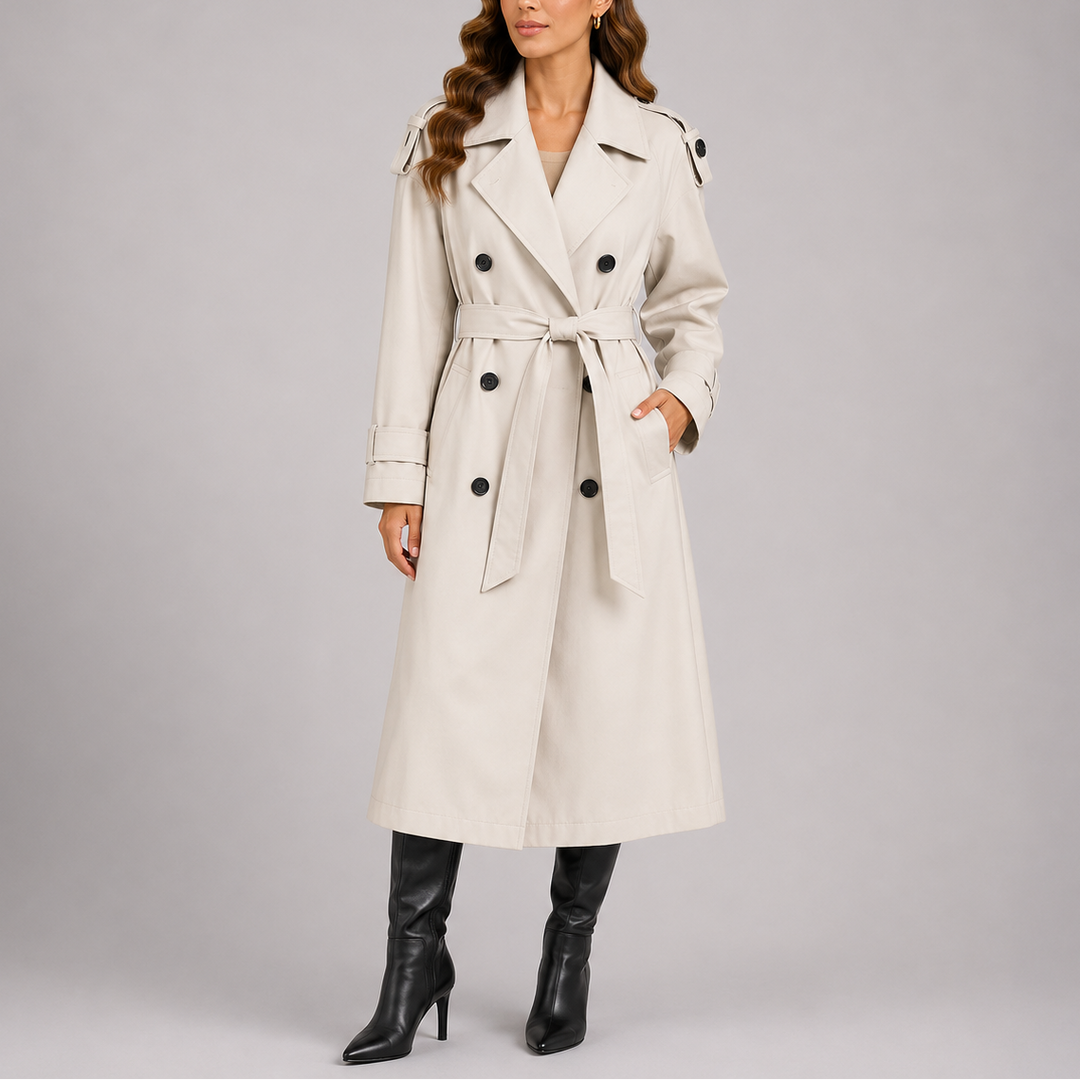 Verina Belted Trench Coat