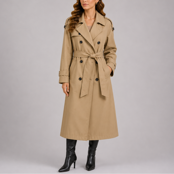 Verina Belted Trench Coat