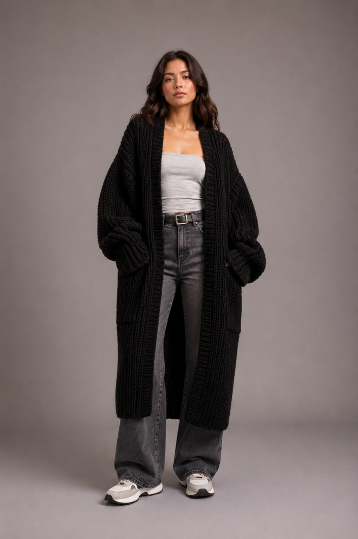 Danica Oversized Longline Cardigan
