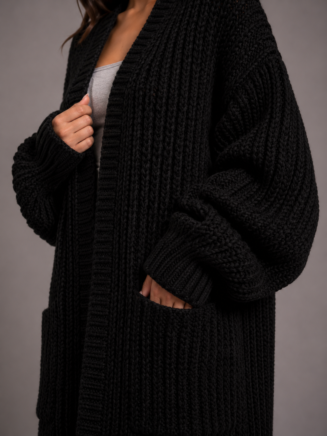 Danica Oversized Longline Cardigan
