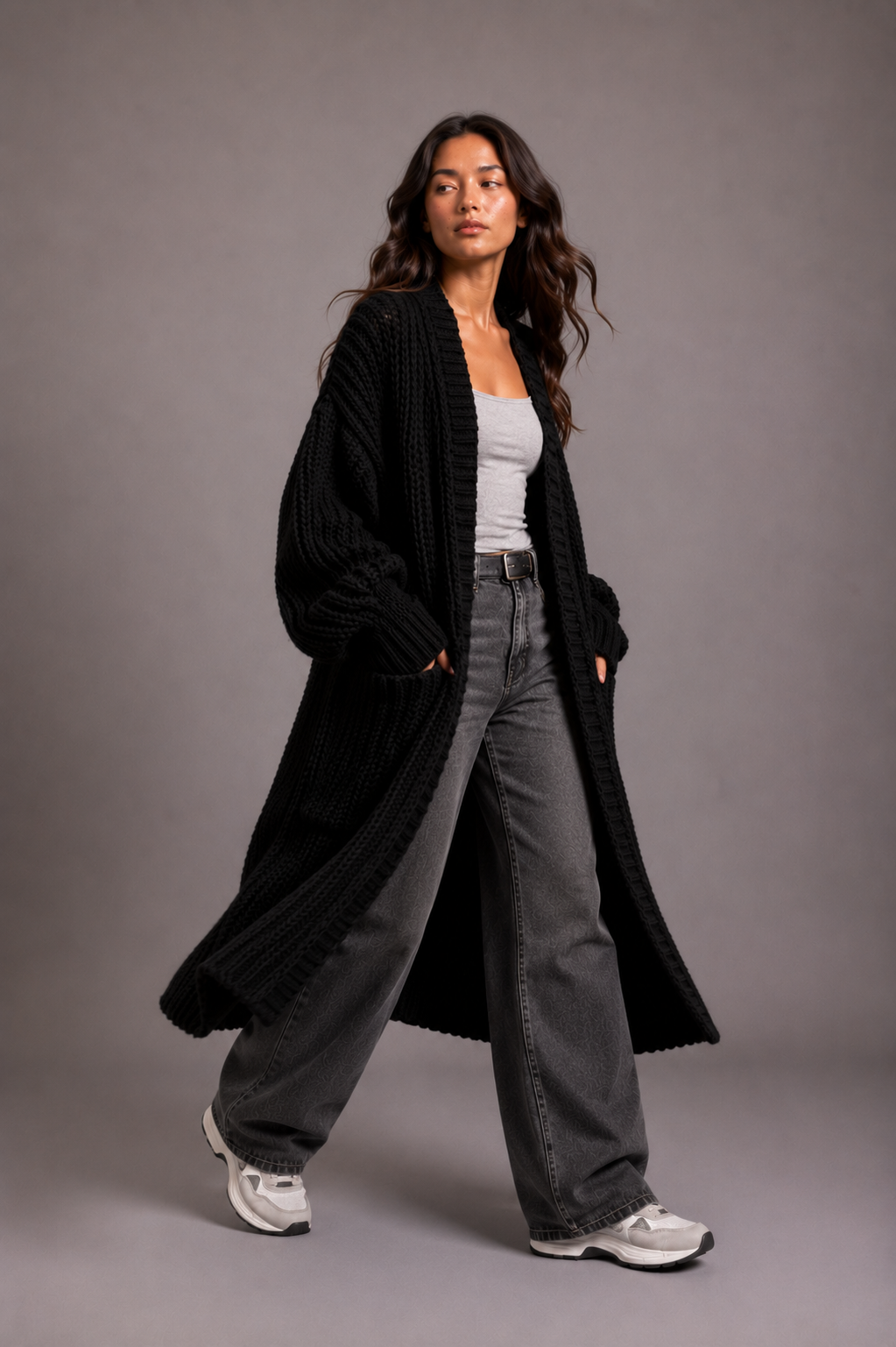 Danica Oversized Longline Cardigan