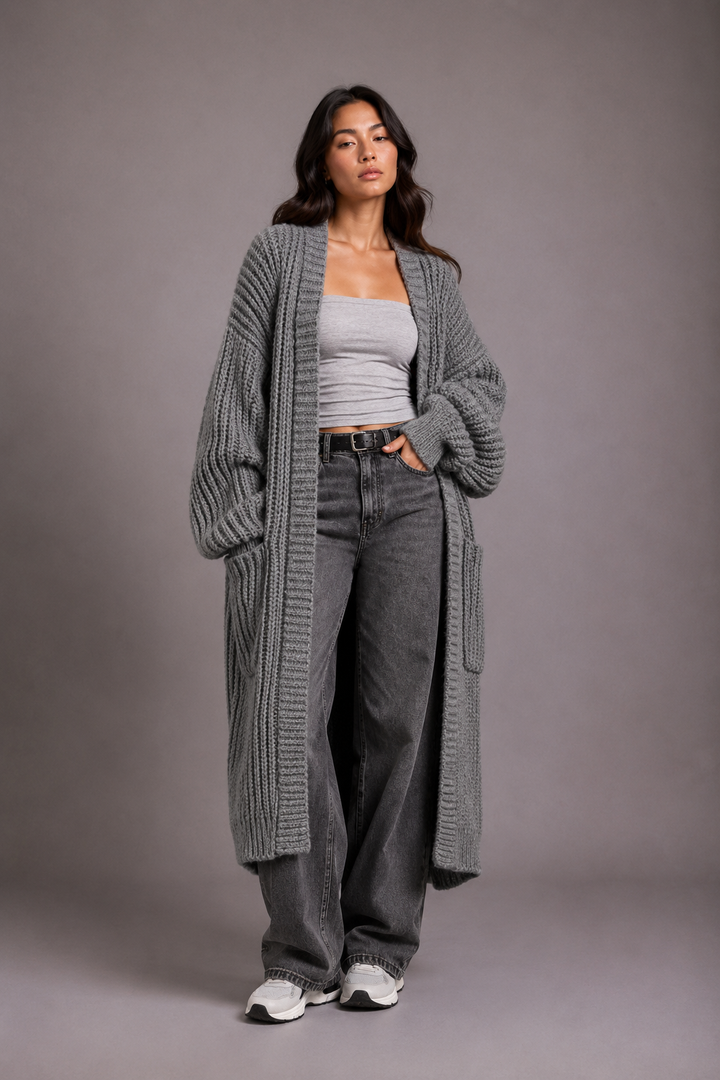 Danica Oversized Longline Cardigan