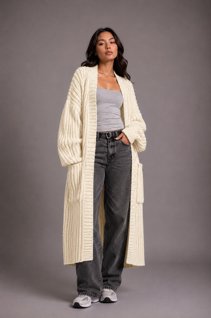 Danica Oversized Longline Cardigan