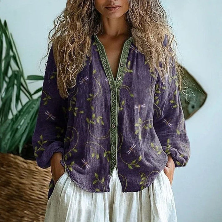 Lupe Botanical Zip Jacket