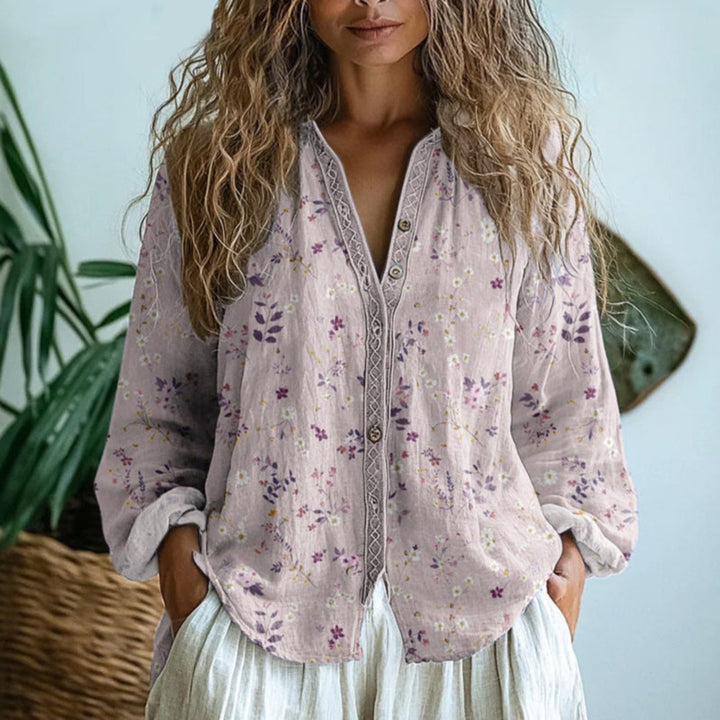 Lupe Botanical Zip Jacket