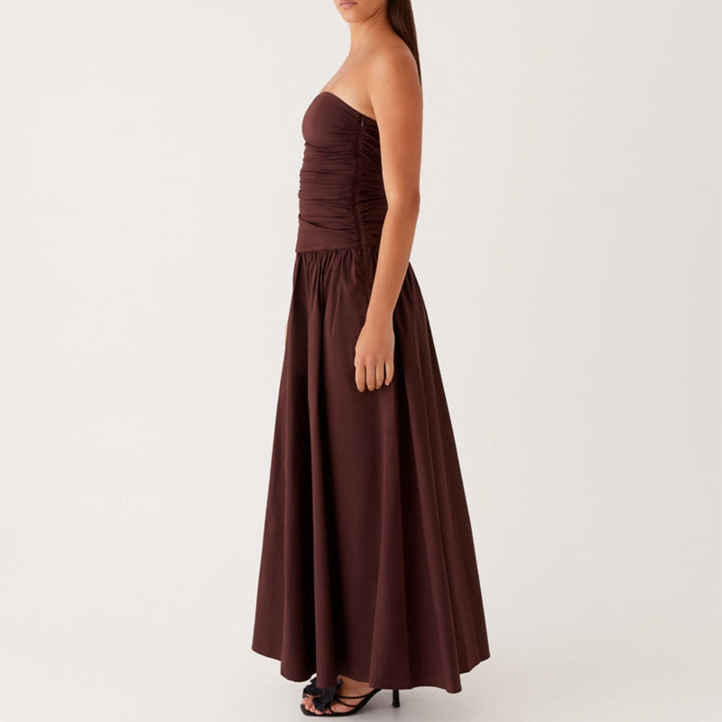 Xaria Strapless Maxi Dress