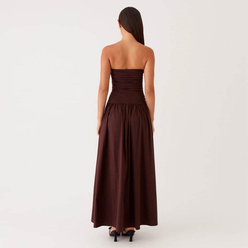 Xaria Strapless Maxi Dress