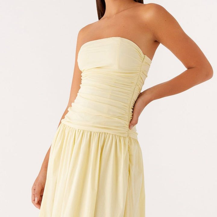 Xaria Strapless Maxi Dress