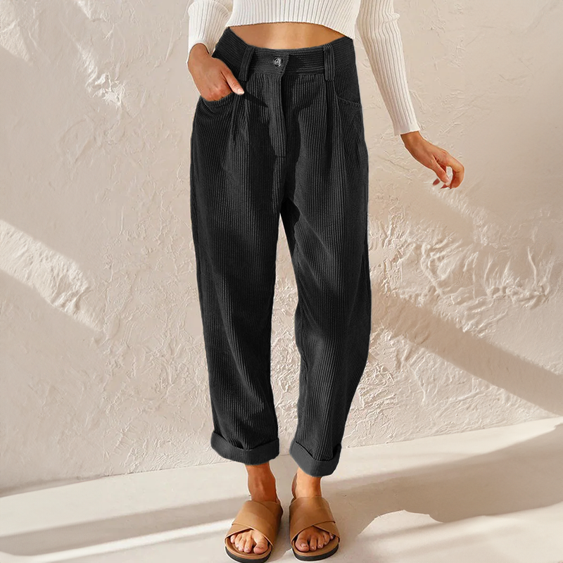 Eileen Pleated Tapered Pants