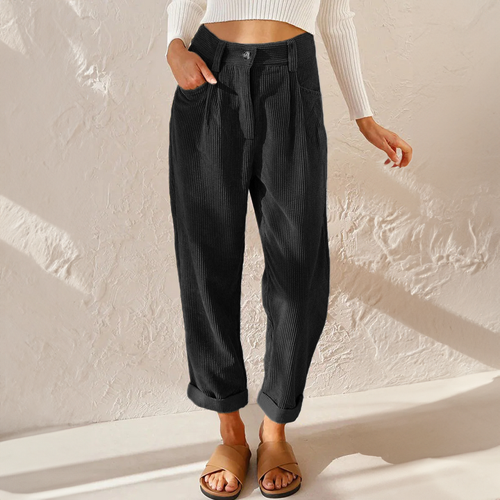 Eileen Pleated Tapered Pants