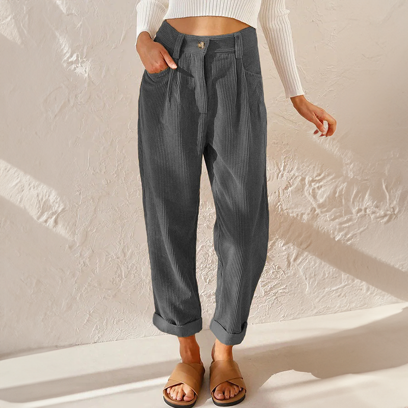 Eileen Pleated Tapered Pants