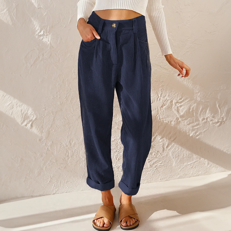 Eileen Pleated Tapered Pants