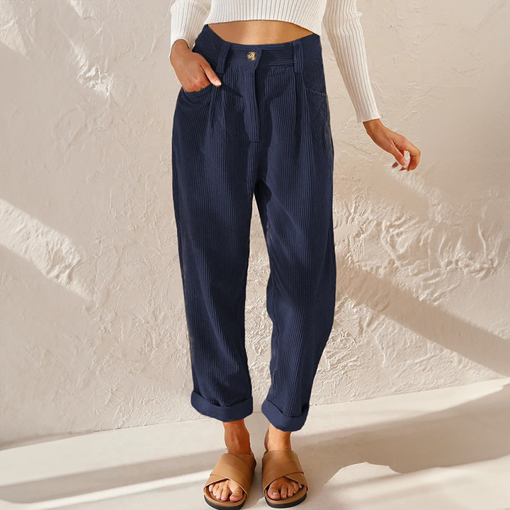 Eileen Pleated Tapered Pants