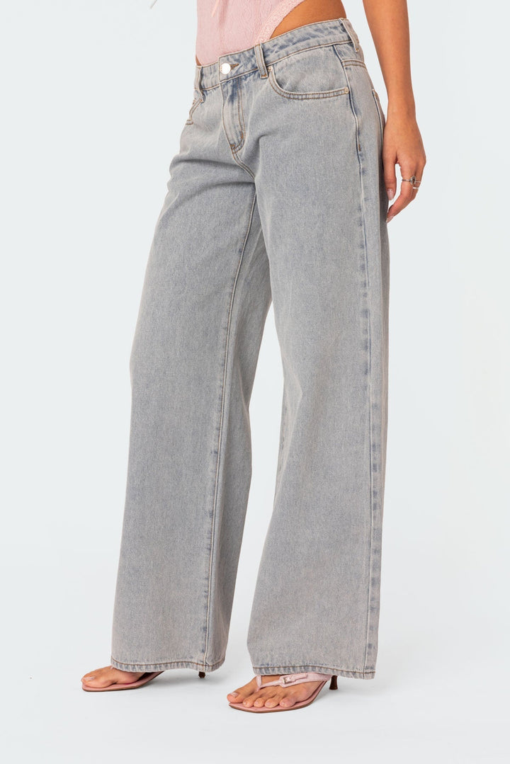 Vienna Relaxed Wide Leg Jeans