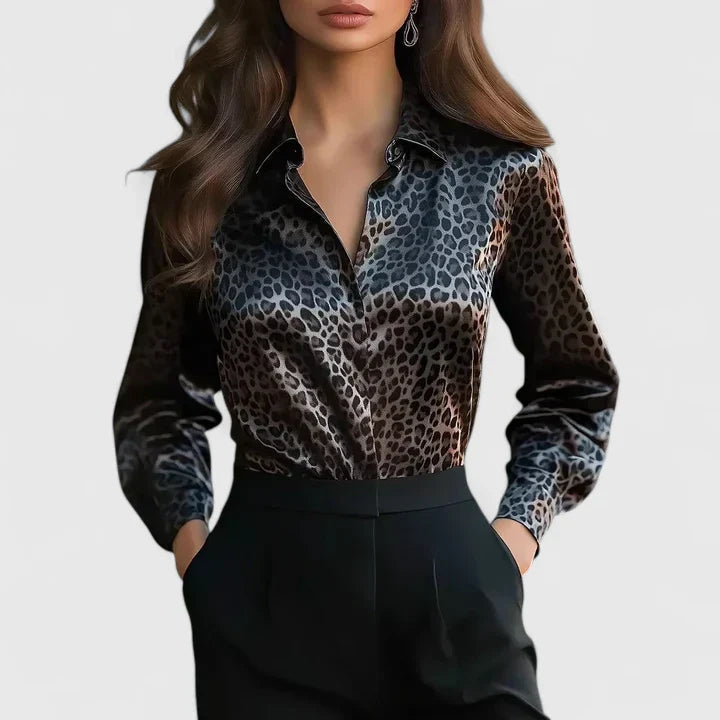 Waka Animal Print Blouse