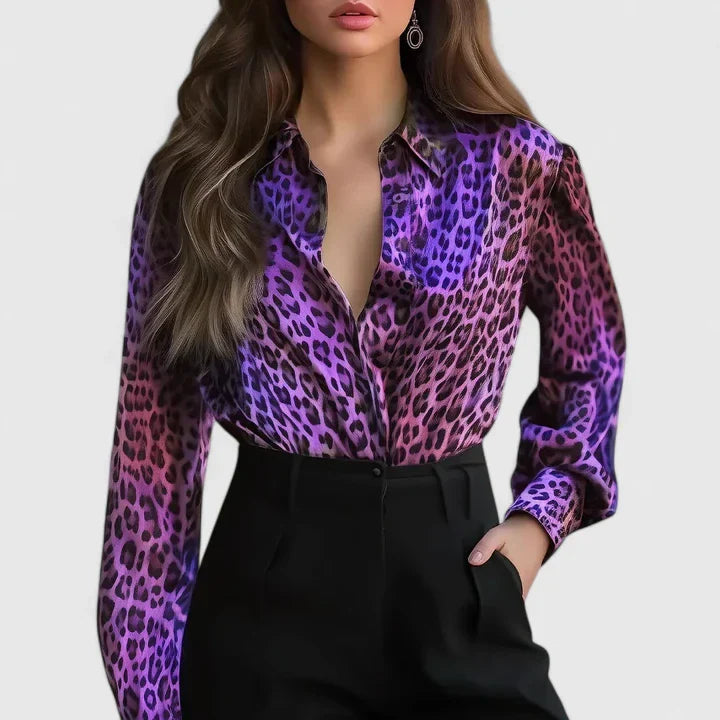 Waka Animal Print Blouse
