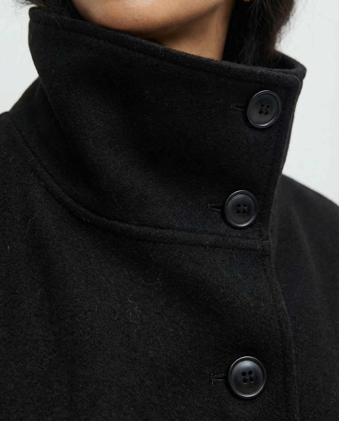 Grania Belted Cape Jacket