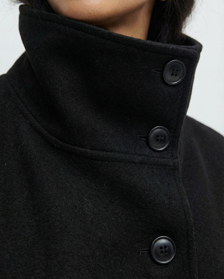 Grania Belted Cape Jacket