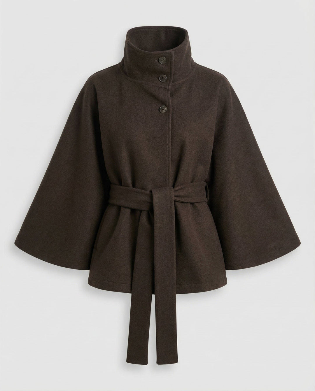 Grania Belted Cape Jacket