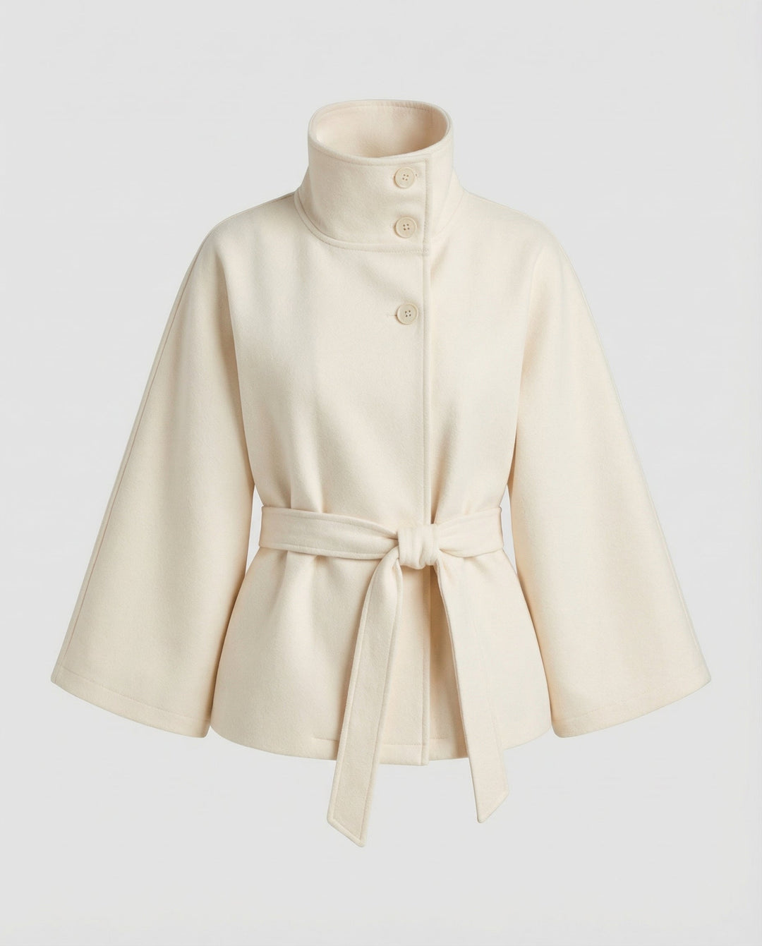 Grania Belted Cape Jacket