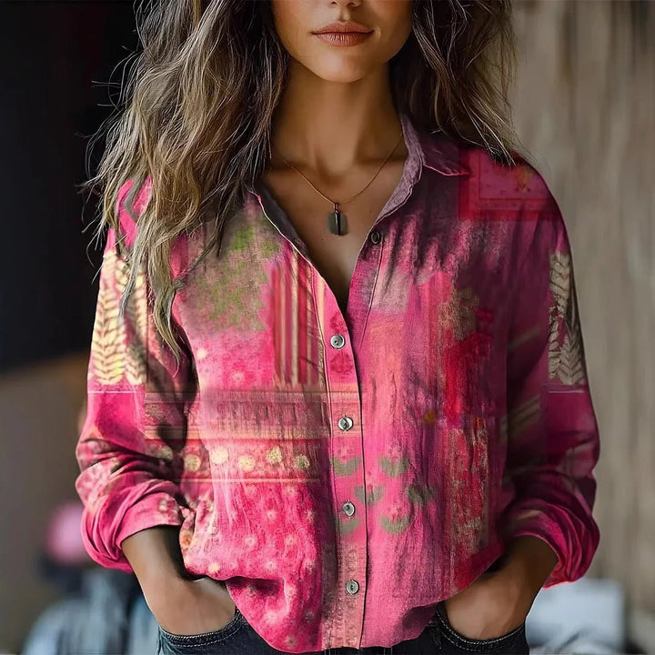 Judith Vintage Floral Blouse