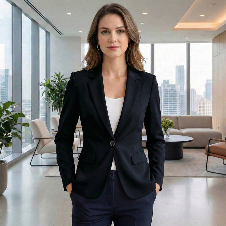 Yuna Classic Single Button Blazer