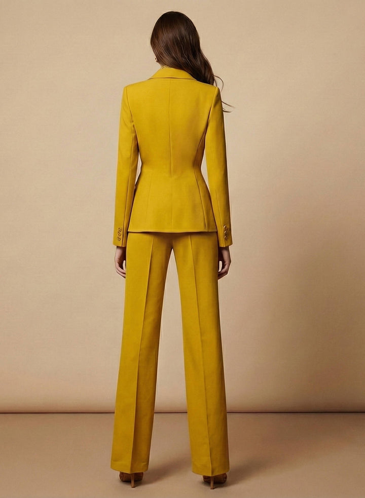 Jacinta Tailored Blazer & Wide Leg Trouser Set