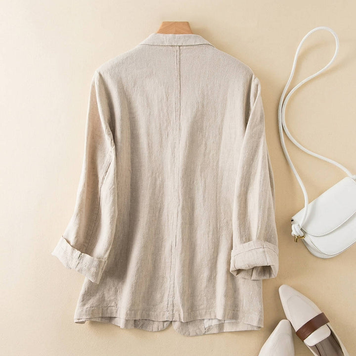 Raisa Relaxed Three Quarter Sleeve Blazer