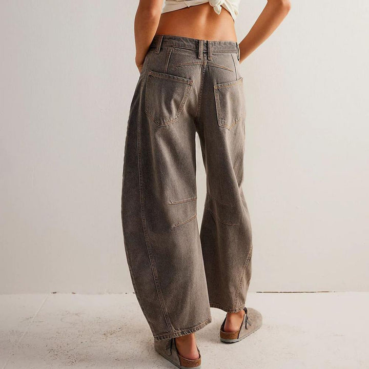 Barrel Barrel Leg Denim Pants