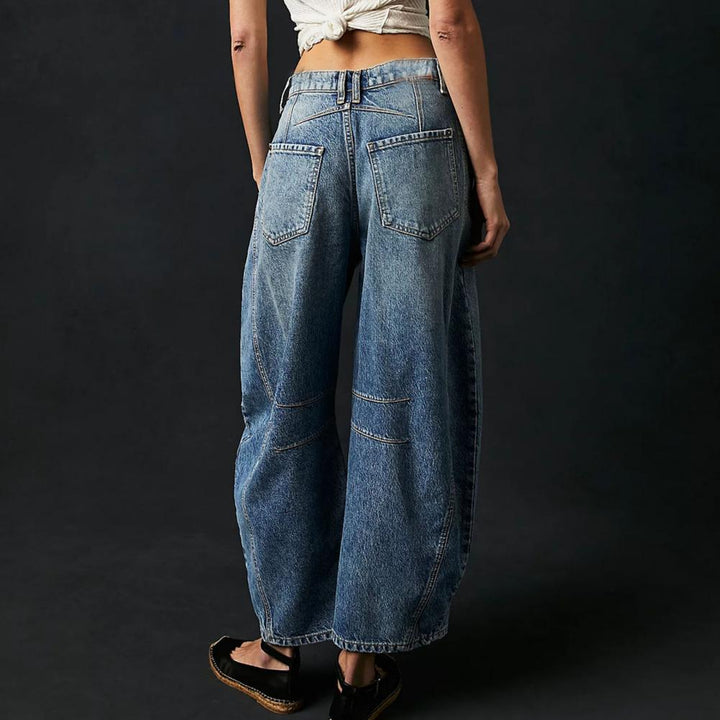 Barrel Barrel Leg Denim Pants