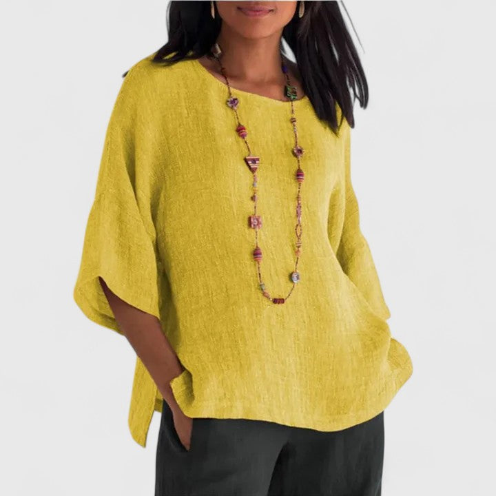 Zelie Blend Tunic Blouse
