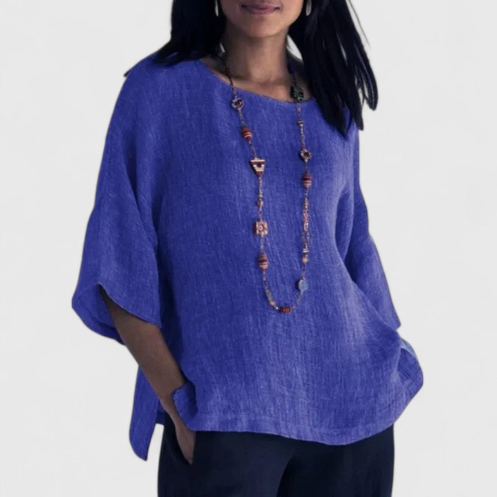 Zelie Blend Tunic Blouse
