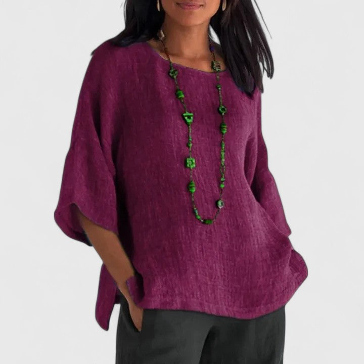 Zelie Blend Tunic Blouse