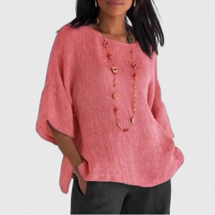 Zelie Blend Tunic Blouse