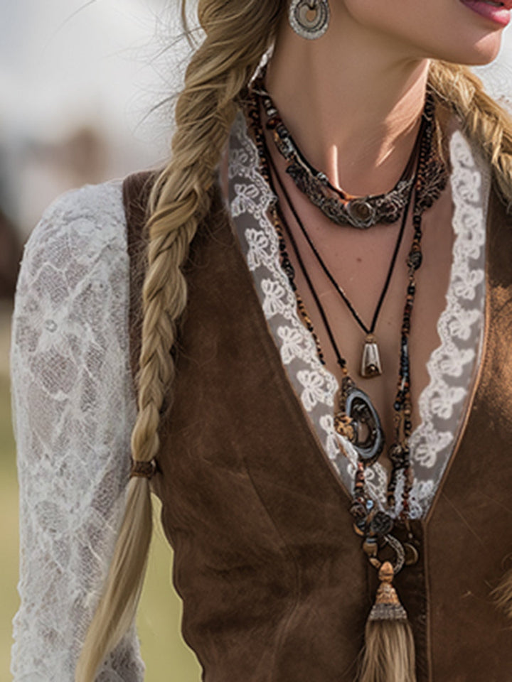 Xanthe Tailored Western Vest