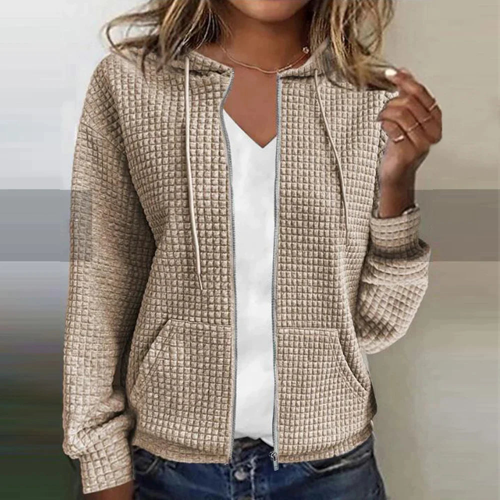 Umeko Textured Zip Jacket