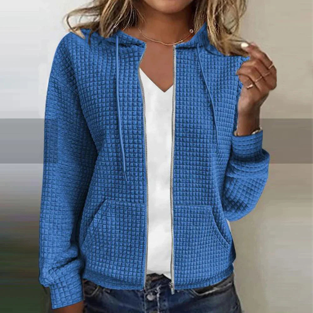 Umeko Textured Zip Jacket