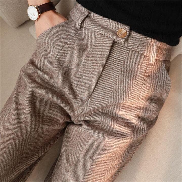 Clarisse Cropped Tailored Pants