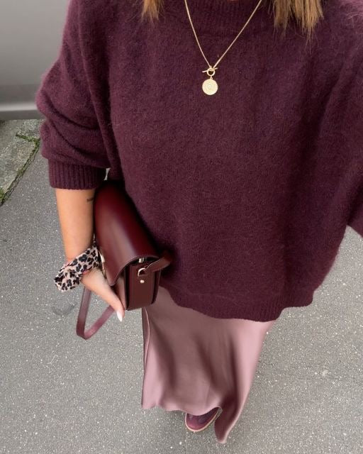Liesel Relaxed Crew Neck Sweater