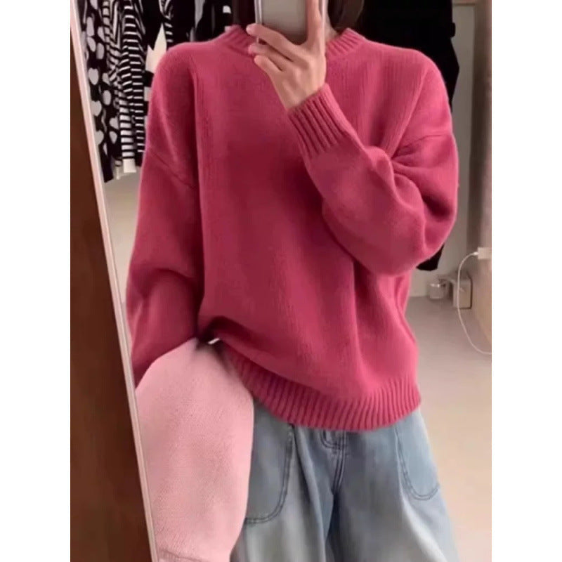 Liesel Relaxed Crew Neck Sweater