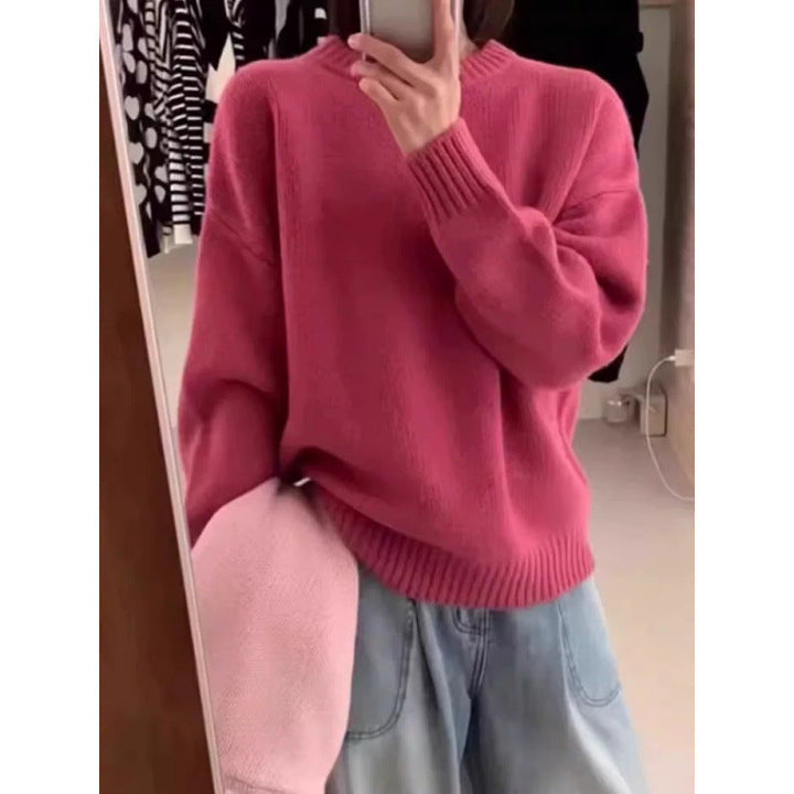 Liesel Relaxed Crew Neck Sweater